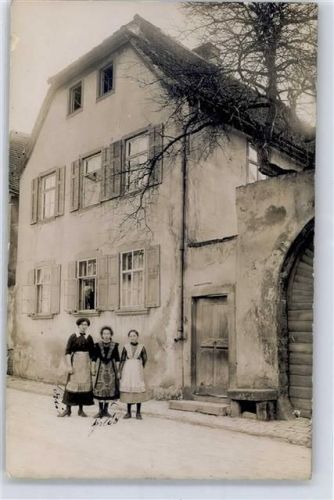 97779 W8781 Geroda , Unterfr - 1912 Wohnhaus