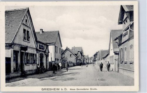 Griesheim Neue Darmstädter Strasse Gasthaus zur Post