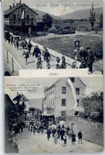 Gemünden Scherenburg Festspiele Historischer Festzug Zünfte