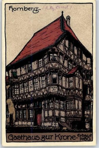 Homberg 1912 Gasthaus zur Krone