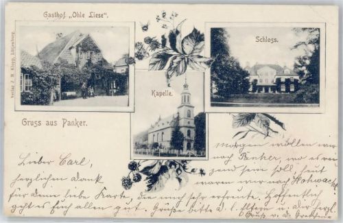 24321 W2322 Panker 1902 - Gasthaus Ohle Liese Kapelle