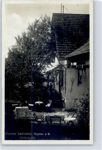 Hagnau Pension Säntisblick Garten