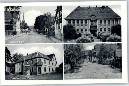 Willstätt Hauptstrasse Gasthaus zum Hirsch Legelshurst Schule