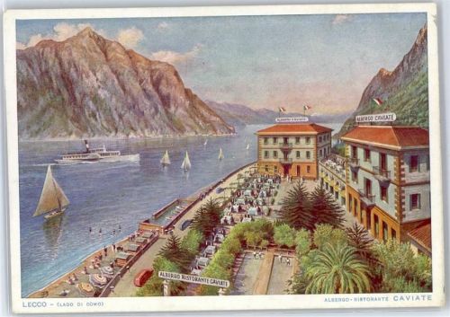 Lecco Restorante Albergo Caviate,Dampfer