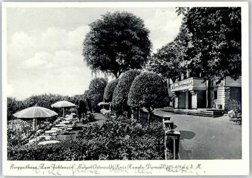 31020 W3216 Osterwald b Elze, Leine - Gasthaus Zum Fichtenwirt