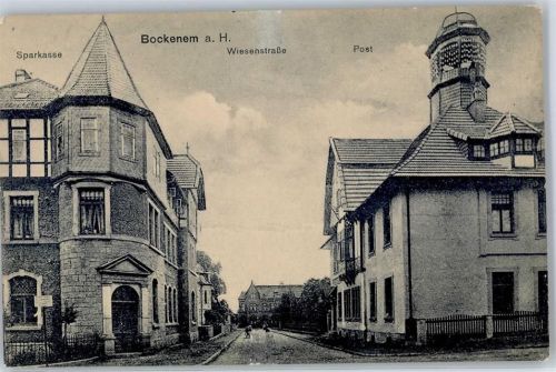 Bockenem Sparkasse Postamt Wiesenstraße