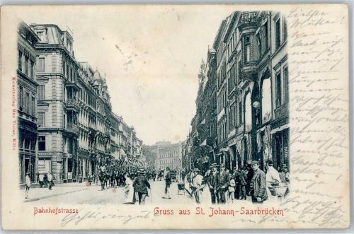 Alt-Saarbrücken Straße Bahnhofsstraße