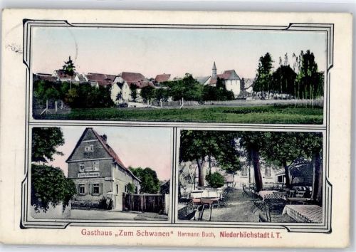 65760 W6236 Niederhöchstadt , Taunus - Gasthaus Zum Schwanen