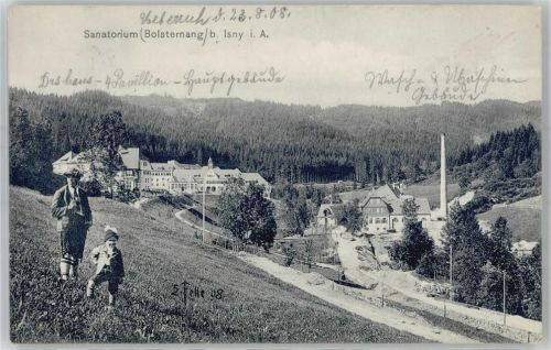 Bolsternang 1908 Sanatorium Atelier E.Felle sign. Felle