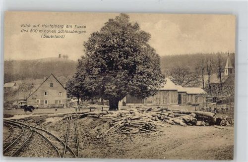 59964 W5789 Küstelberg - Blick auf Küstelberg am Fusse