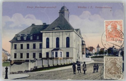 Werdau Amtshauptmannschaft Schützenhausberg