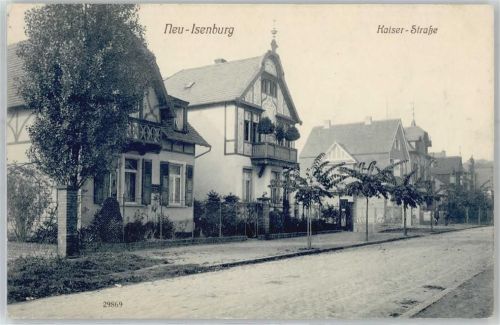 Neu-Isenburg 1911 Kaiserstrasse