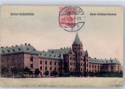 Lichterfelde 1910 Garde Schützen Kaserne