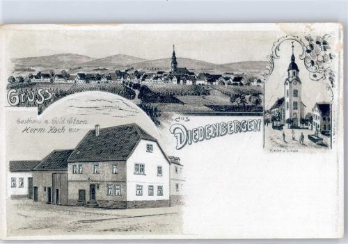 Diedenbergen Gasthaus zum Gold Stern