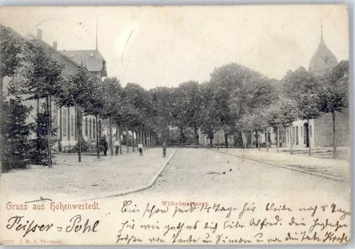 24594 W2354 Hohenwestedt 1900 - Wilhelmstraße