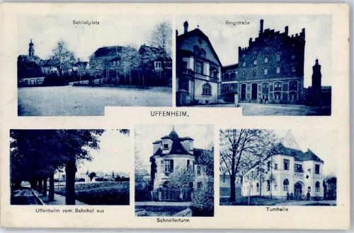 97215 W8704 Uffenheim - Ringstraße Schlossplatz