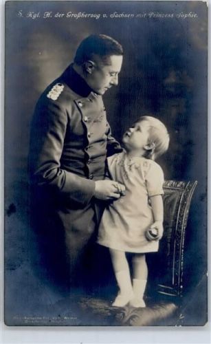Eisenach 1913 Großherzog von Sachsen Prinzessin Sophie