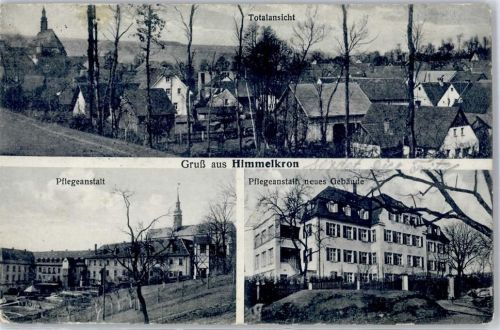 Himmelkron Pflegeanstalt Bahnpost