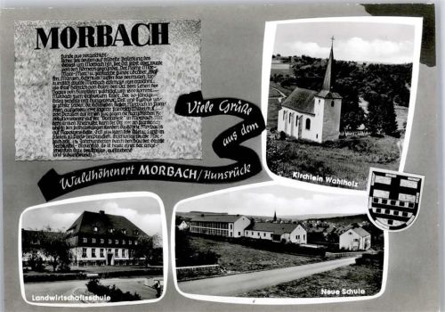 Morbach Neue Schule Landwirtschaftsschule Kirche
