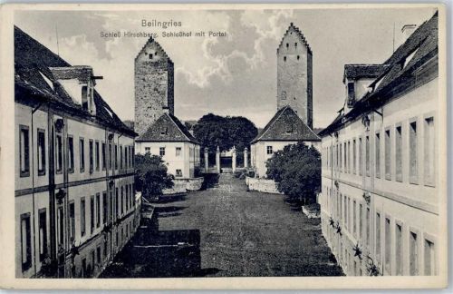 Beilngries Schloss Hirschberg Schlosshof