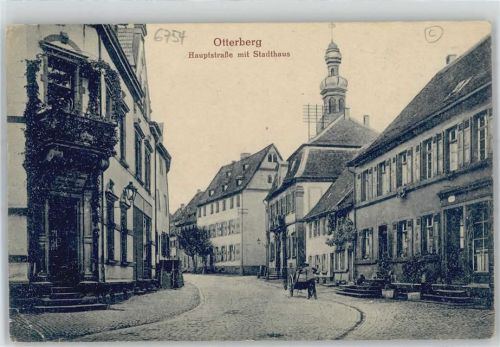 Otterberg Hauptstraße mit Stadthaus