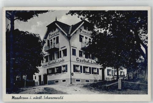 76571 W7560 Moosbronn - Gasthaus zur Linde