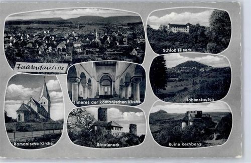 Faurndau Schloss Filseck Ruine Rechberg Hohenstaufen Romanische Kirche