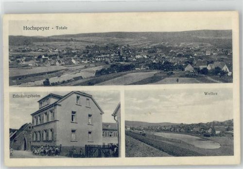 67691 W6755 Hochspeyer - Erholungsheim Weiher