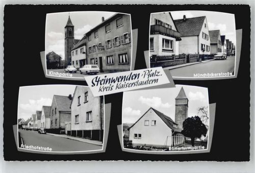 Steinwenden Kirche Friedhofstraße Römerturm Münchäckerstraße Auto