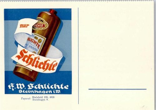 33803 W4803 Steinhagen , Westf - Schlichte Werbung