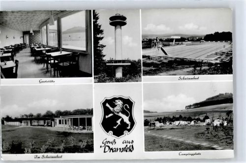 Dransfeld Schwimmbad Campingplatz Gasthaus Wappen