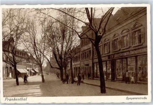 67227 W6710 Frankenthal (Pfalz) - Speyerer Straße Georg Christmann Buch Handlung