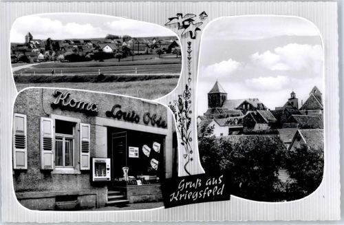 67294 W6761 Kriegsfeld - Gemischtwaren Handlung Koma Louis Obée