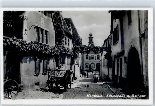 Hambach Schlossgasse Rathaus