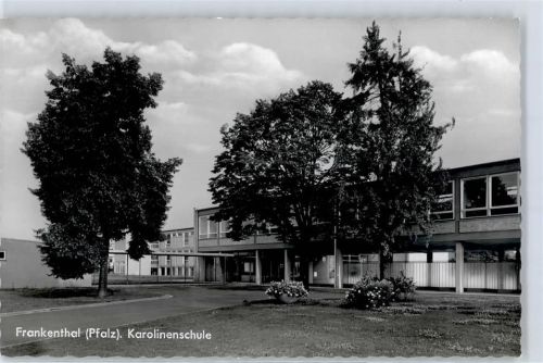 67227 W6710 Frankenthal (Pfalz) Foto AK Karolinenschule