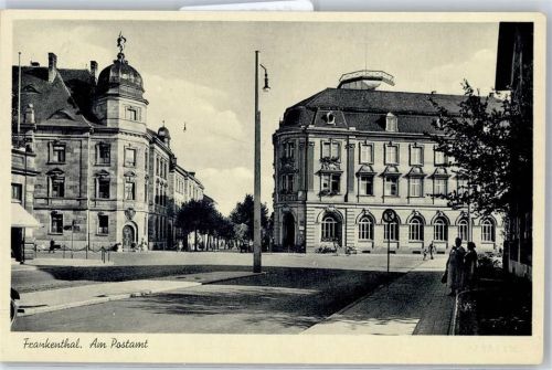 67227 W6710 Frankenthal (Pfalz) - Am Postamt
