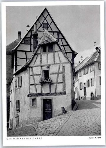 Neuleiningen Winklige Gasse Ort handschriftlich