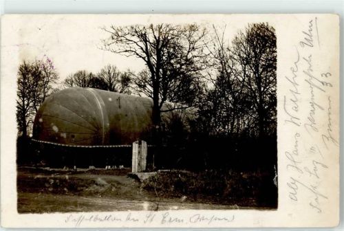Ulm 1917 Fesselballon, WK I