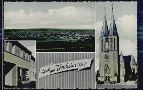 Flonheim Kirche Geschäft