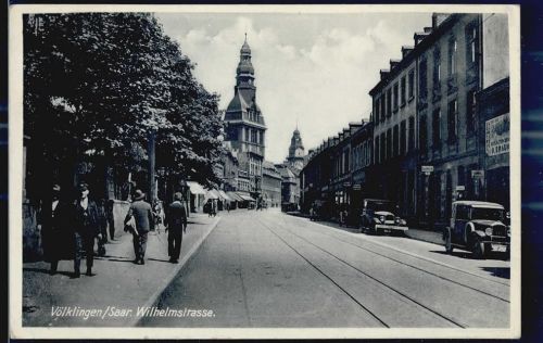 66333 W6620 Völklingen - Wilhelmstrasse kirche Geschäft