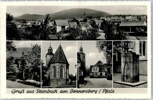 67808 W6761 Steinbach am Donnersberg - Kirche Denkmal