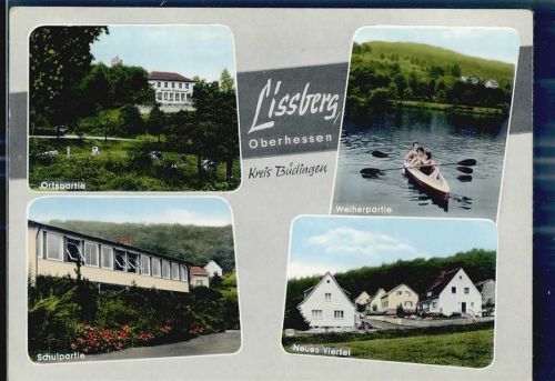 Lißberg Gasthaus Schule Weiher Neues Viertel