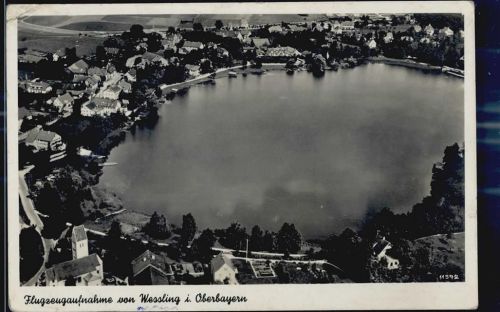82234 W8031 Weßling , Oberbay - Fliegeraufnahme