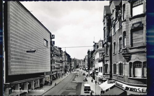 Gevelsberg Mittelstrasse Geschäft Merkur