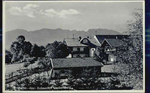 Wackersberg Cafe Alm Bohmerhof