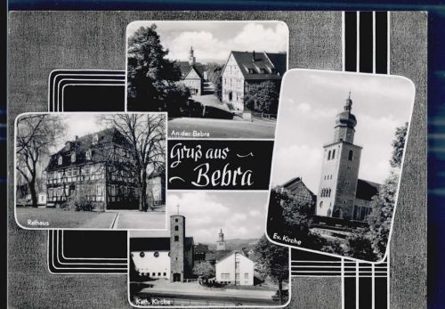 Bebra Bebra Rathaus Kirche
