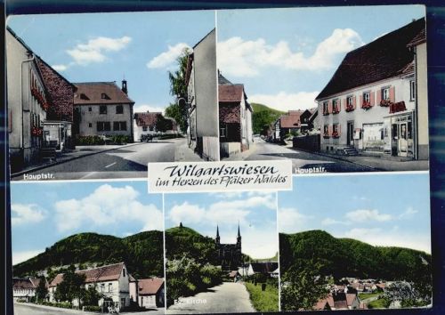 76848 W6741 Wilgartswiesen - Hauptstrasse Kirche