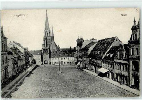 09217 O9112 Burgstädt - Markt