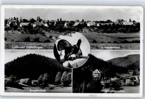 72297 W7291 Göttelfingen , Kr Freudenstadt - Kropfmühle Völmesmühle