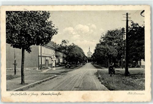 38899 O3723 Hasselfelde - Litfaßsäule Breitestraße